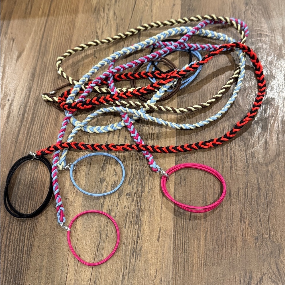 Colorful Braided Elastic Hair Ties